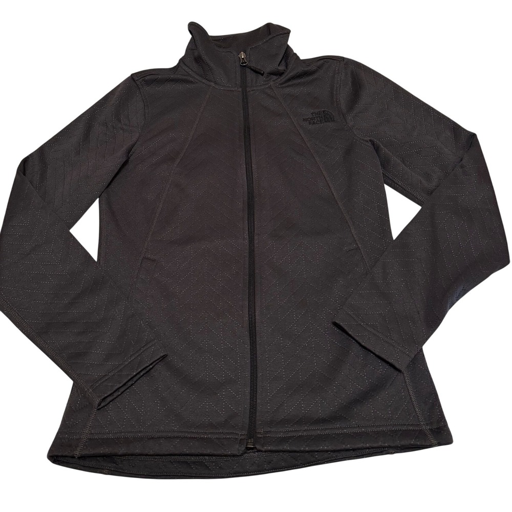 The North Face Chromium Thermal Jacket Grey Diamond Quilt NF0A3SCL Womens XS